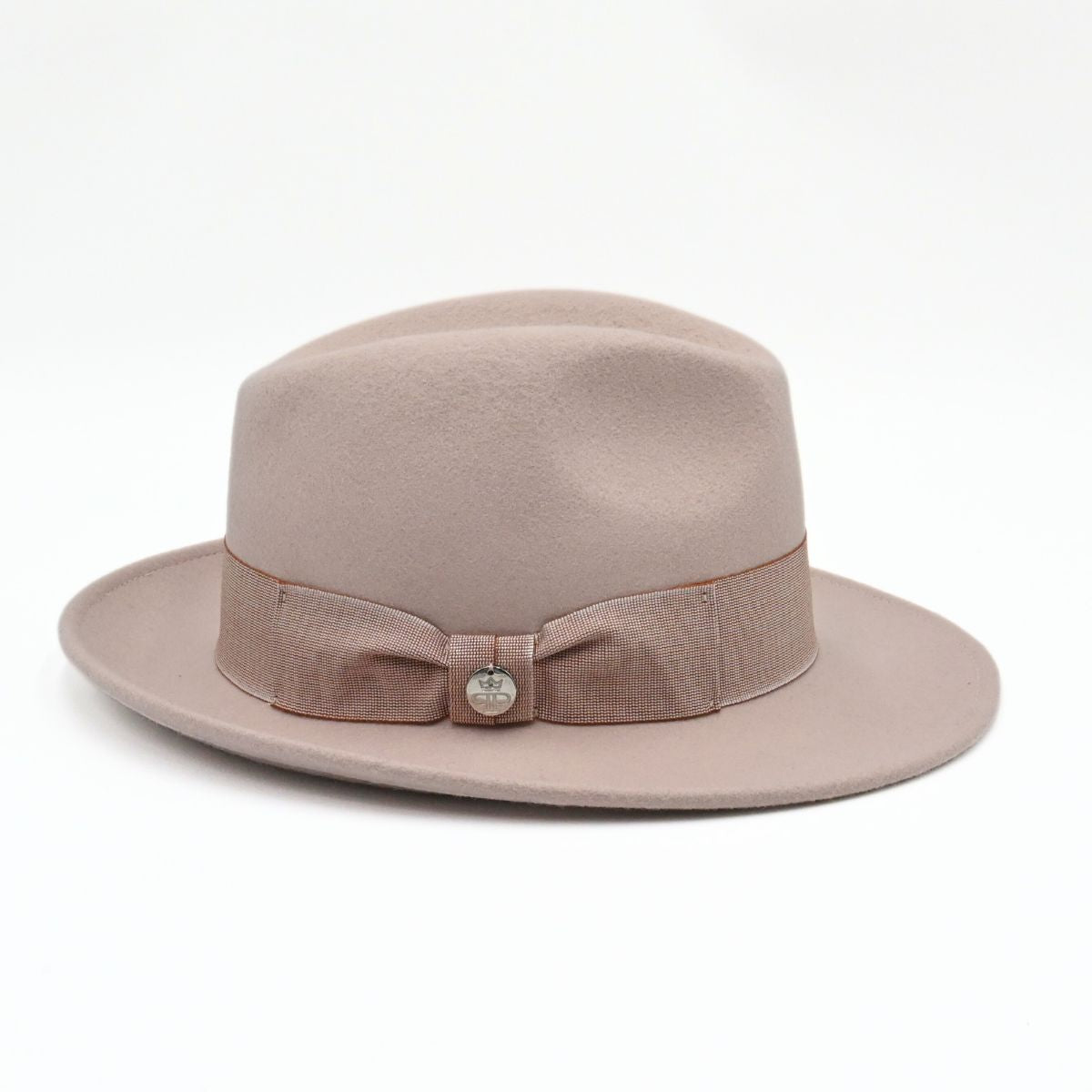 Blush Rose Women's 1930's Wool Hat on white background