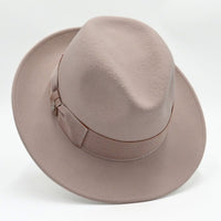 Blush Rose Women's 1930's Wool Hat on white background