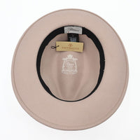 Blush Rose Women's 1930's Wool Hat on white background