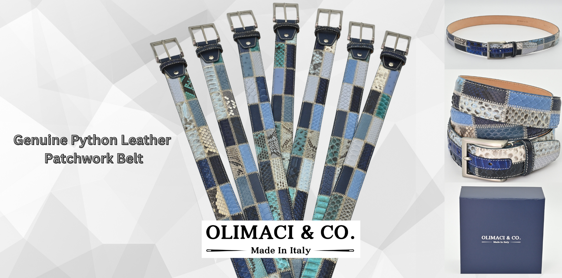 yellow belt in patchwork python Images High Quality... Handmade Italian Products for Men and Women – Cappello Fashion Company