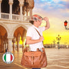 Santino Leather Travel Bag
