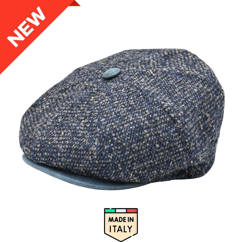 blue Torino Peaky Hat front view