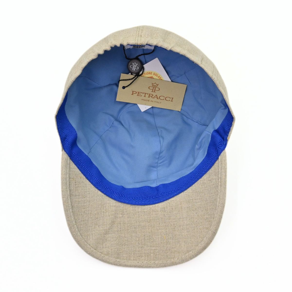 Multicolor Colorful Patchwork Baseball Cap on white background