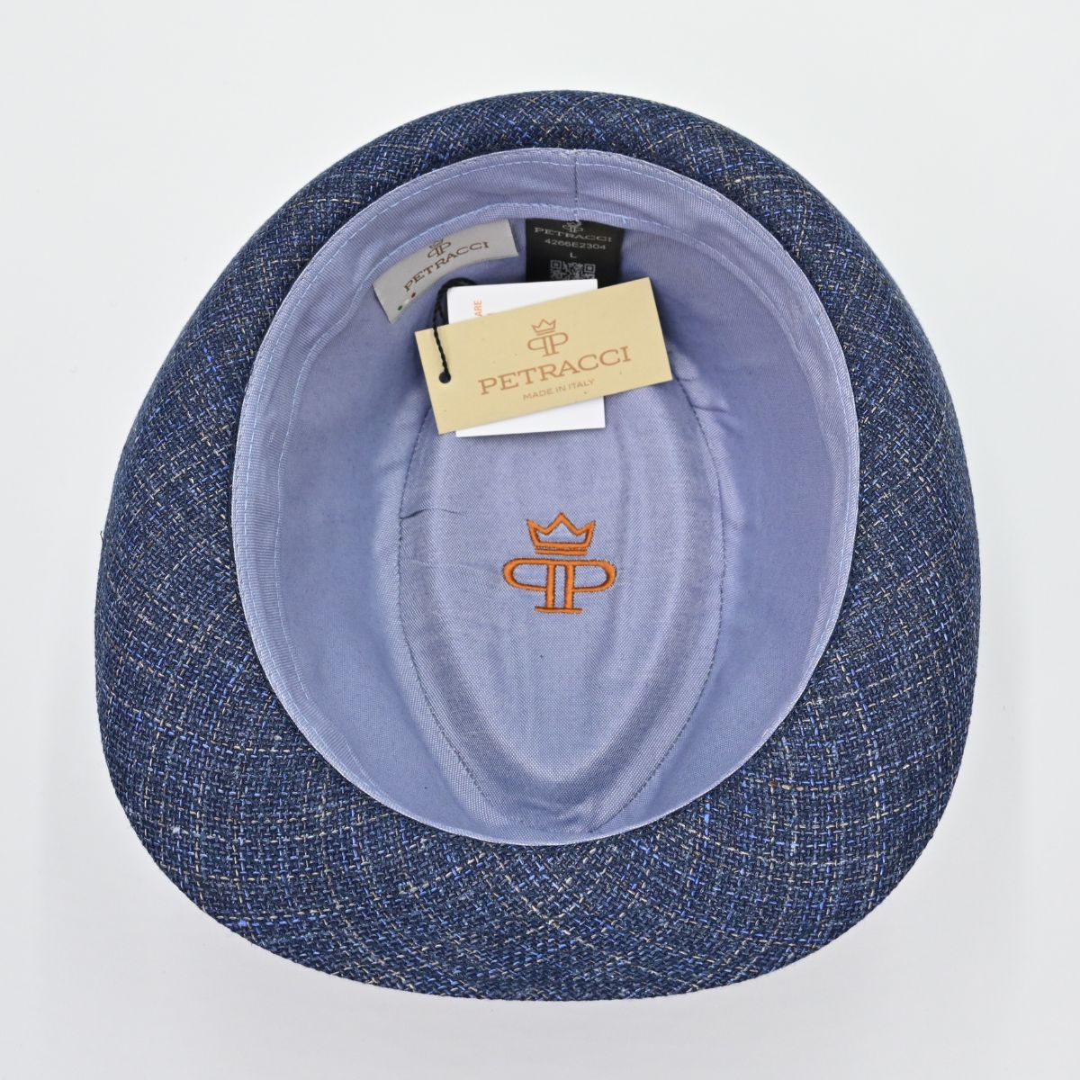 Blue Alpine Fantasy Hat on white background