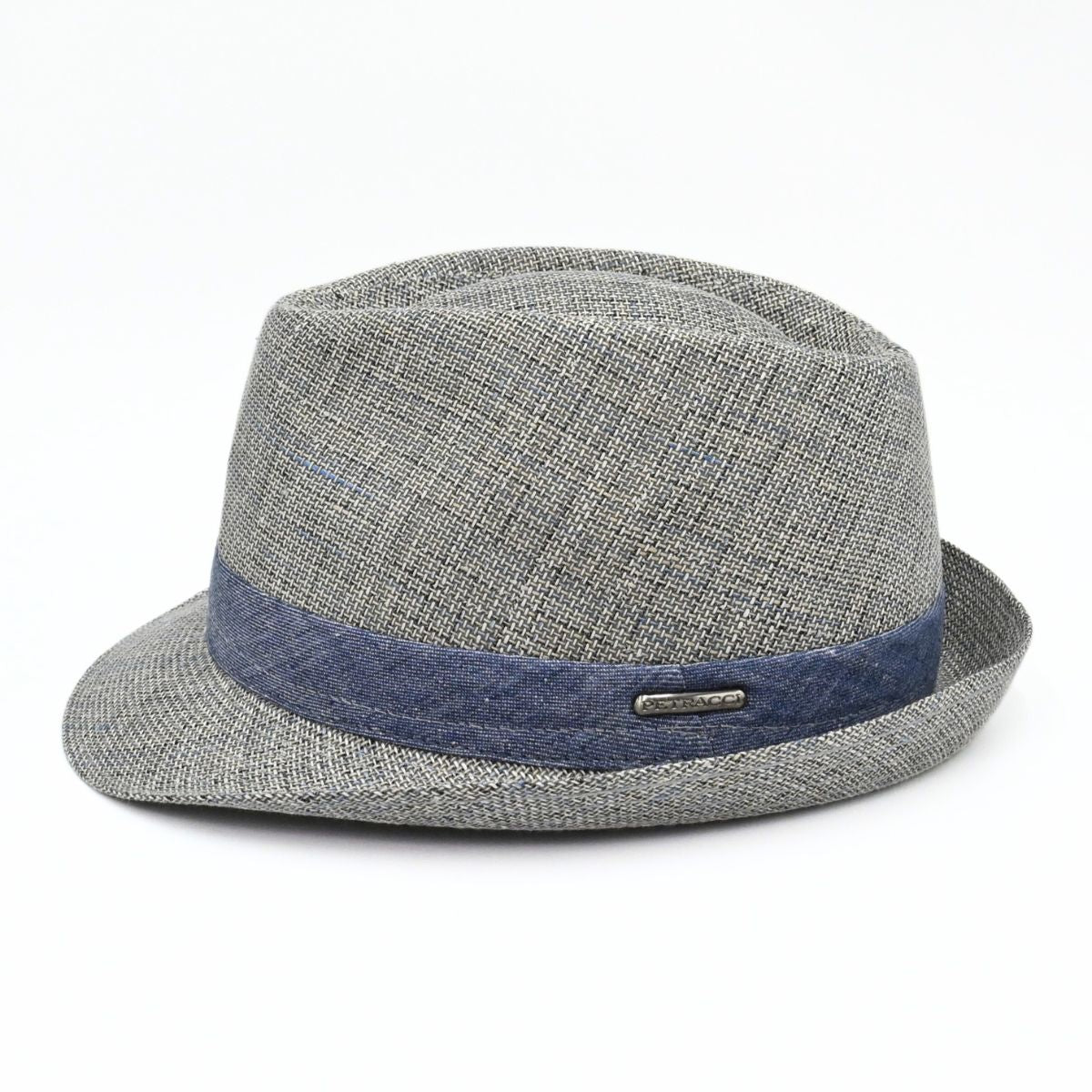 grey Alpine Fantasy Hat on white background