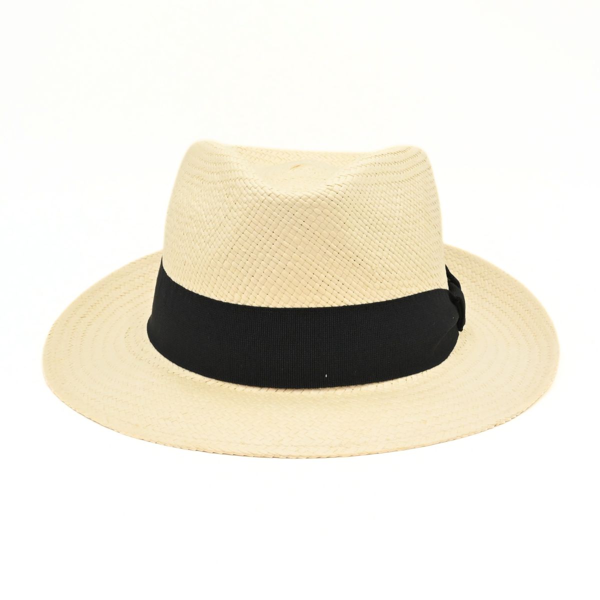 Cappello Fashion Ivory Panama Hat 1930's on white background