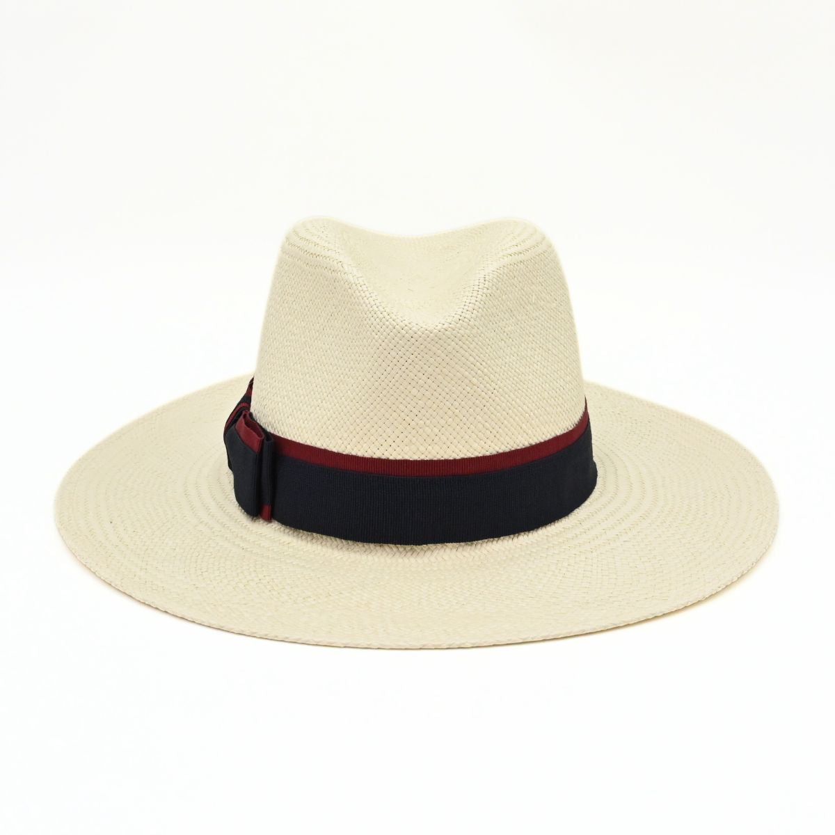 Women's Panama Hat Ivory on white background