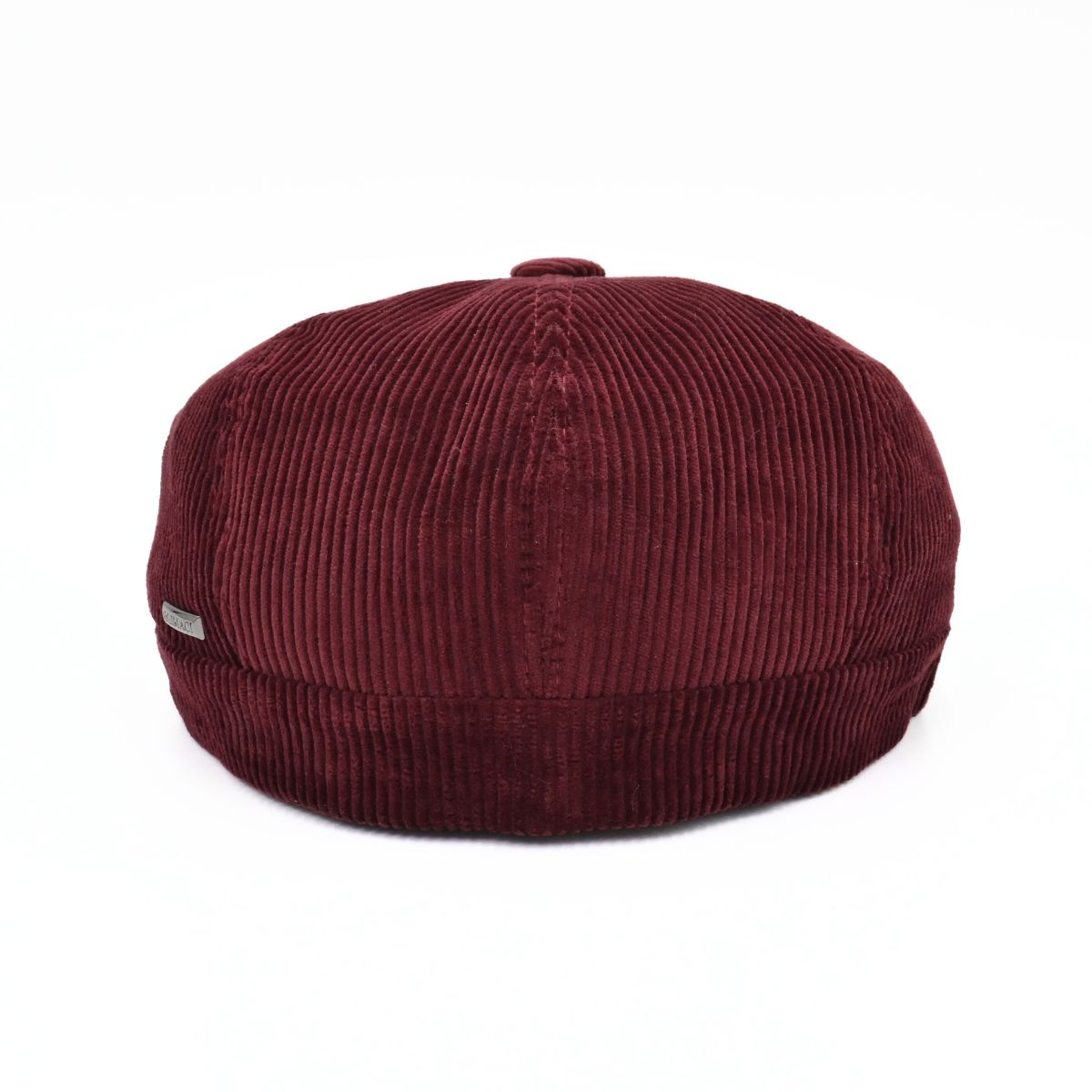 Bordo Arezzo Italian Newsboy Hat on white background