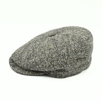 Ecru Newsboy Fantasy Hat on white background