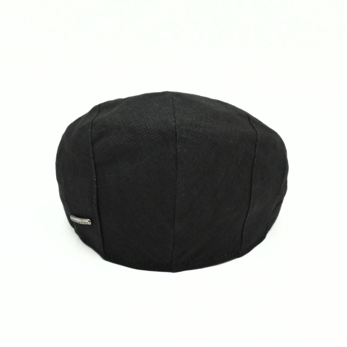 Black Sports Cap with Bands on white background