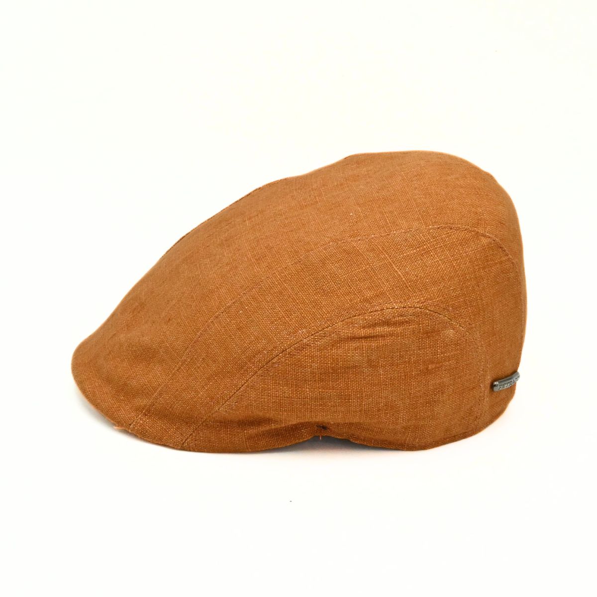 Orange Sports Cap with Bands on white background