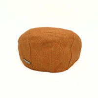 Orange Sports Cap with Bands on white background