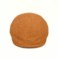 Orange Sports Cap with Bands on white background