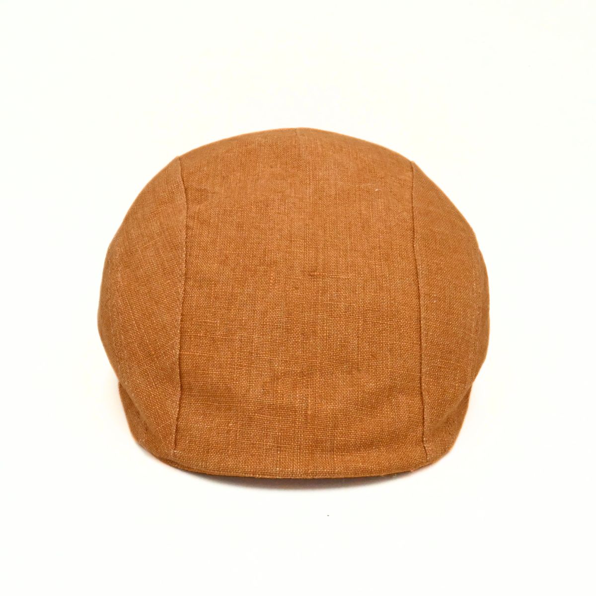 Orange Sports Cap with Bands on white background