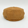 Leather Newsboy Hat