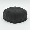 Leather Newsboy Hat