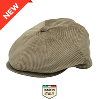 brown Arezzo Newsboy Hat front view