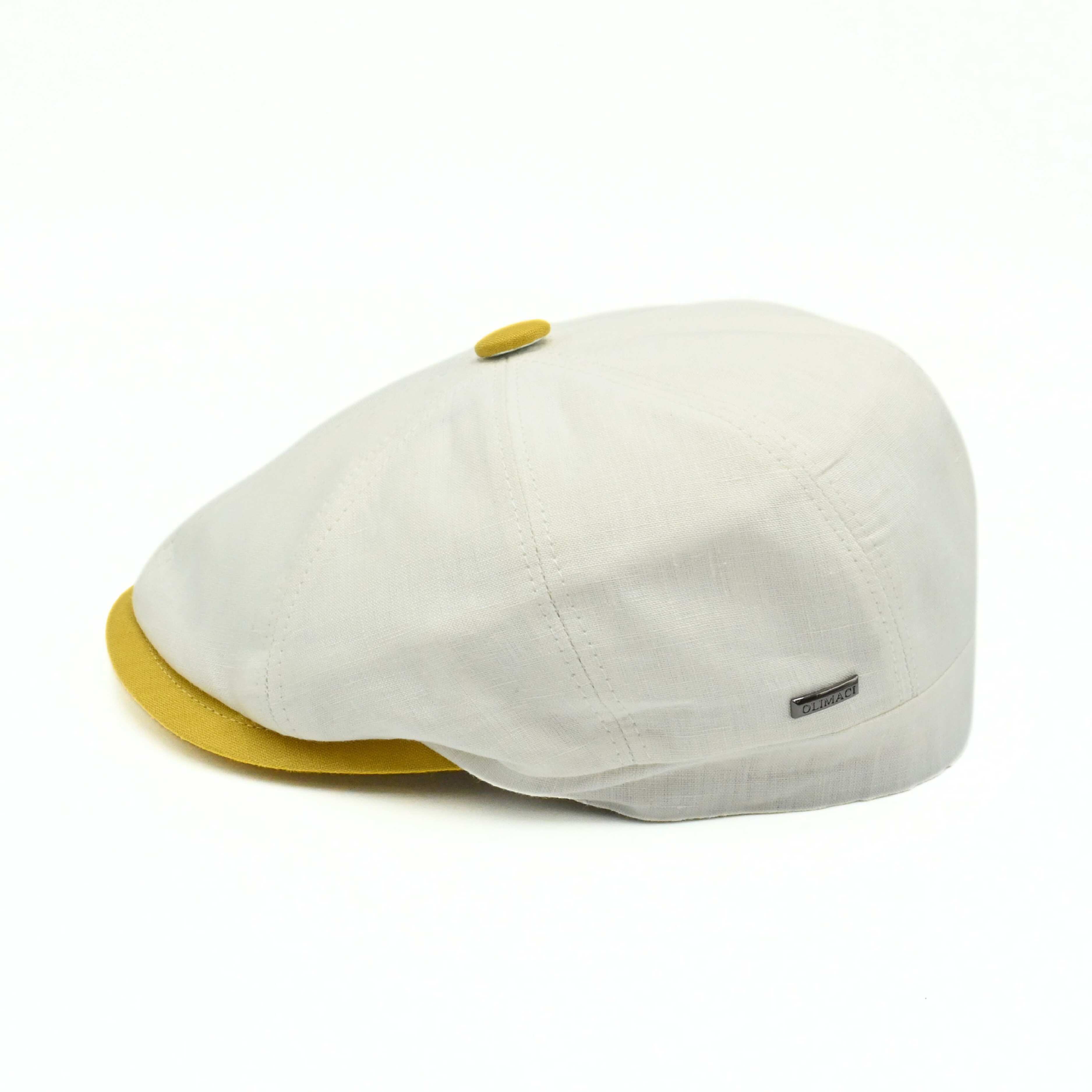 Salerno Linen Newsboy Hat – Lightweight Summer Cap | Cappello
