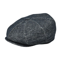 Blue Como Peaky Hat front view