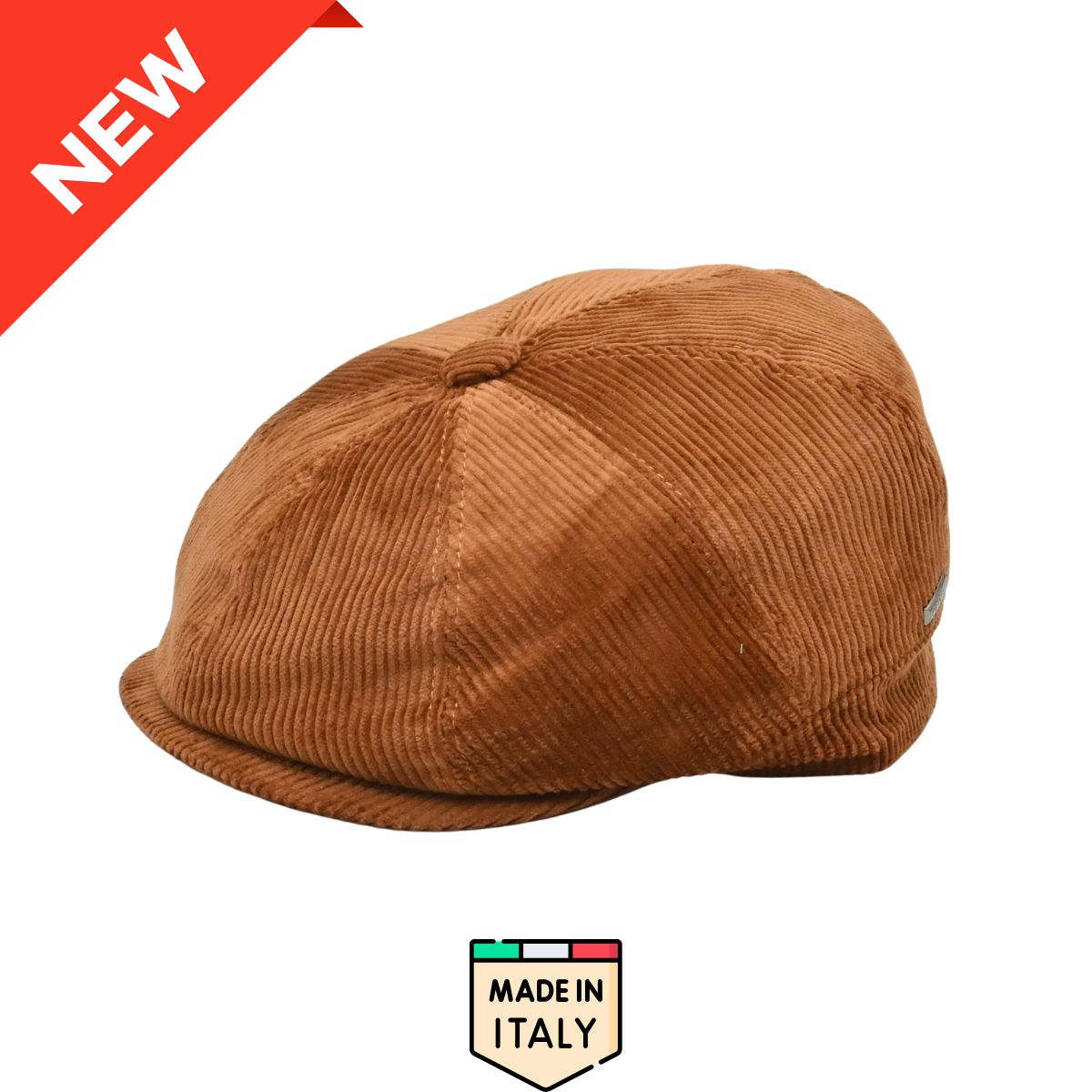 Arezzo Corduroy Newsboy Hat – Olimaci & Co. – Cappello Fashion Company