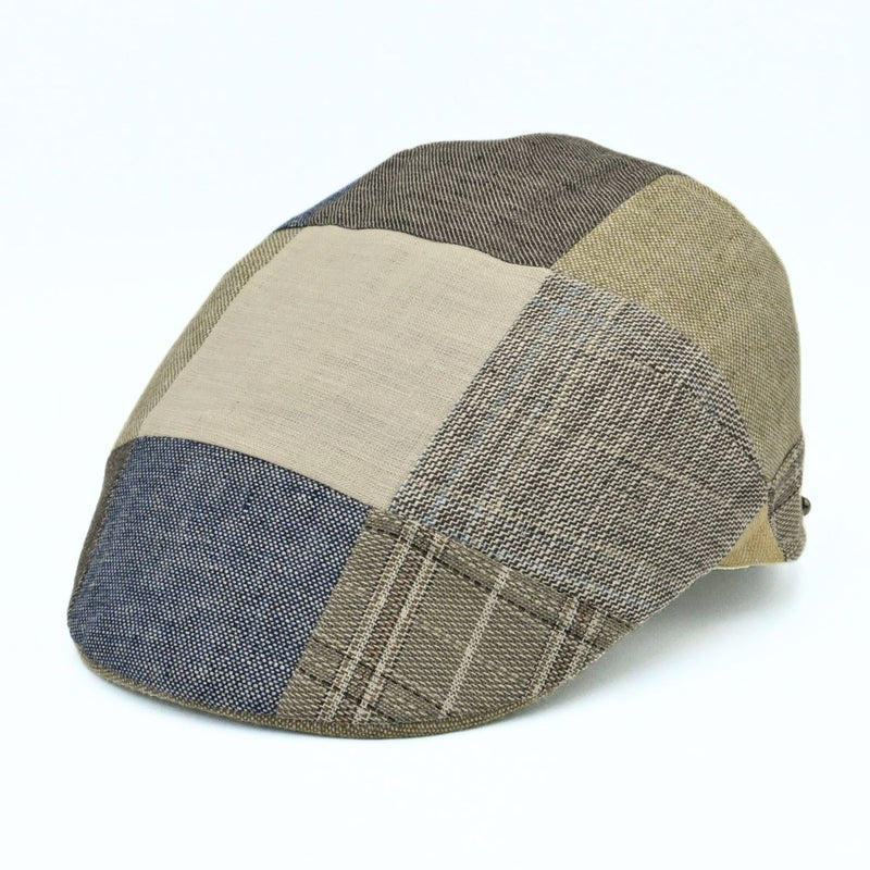 Patchwork Pattern Sports Cap – Italian Linen-Cotton, Unique & Unisex ...