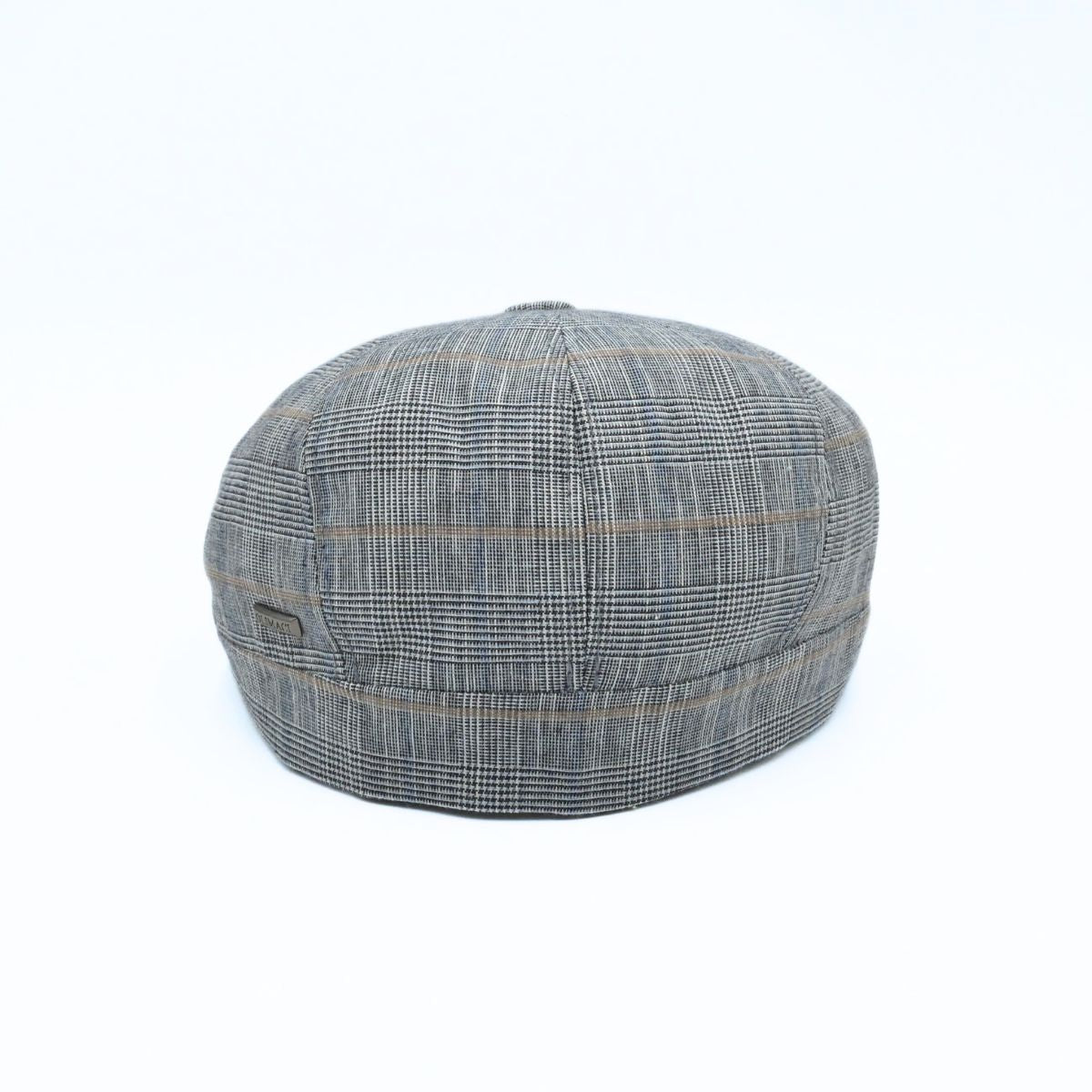 Blue Alfredo Newsboy Hat on white background