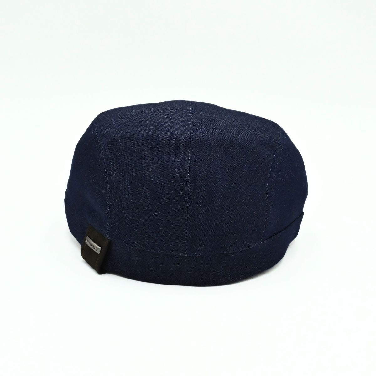 Blue Genova Denim Cap - Italian Summer cap on white background