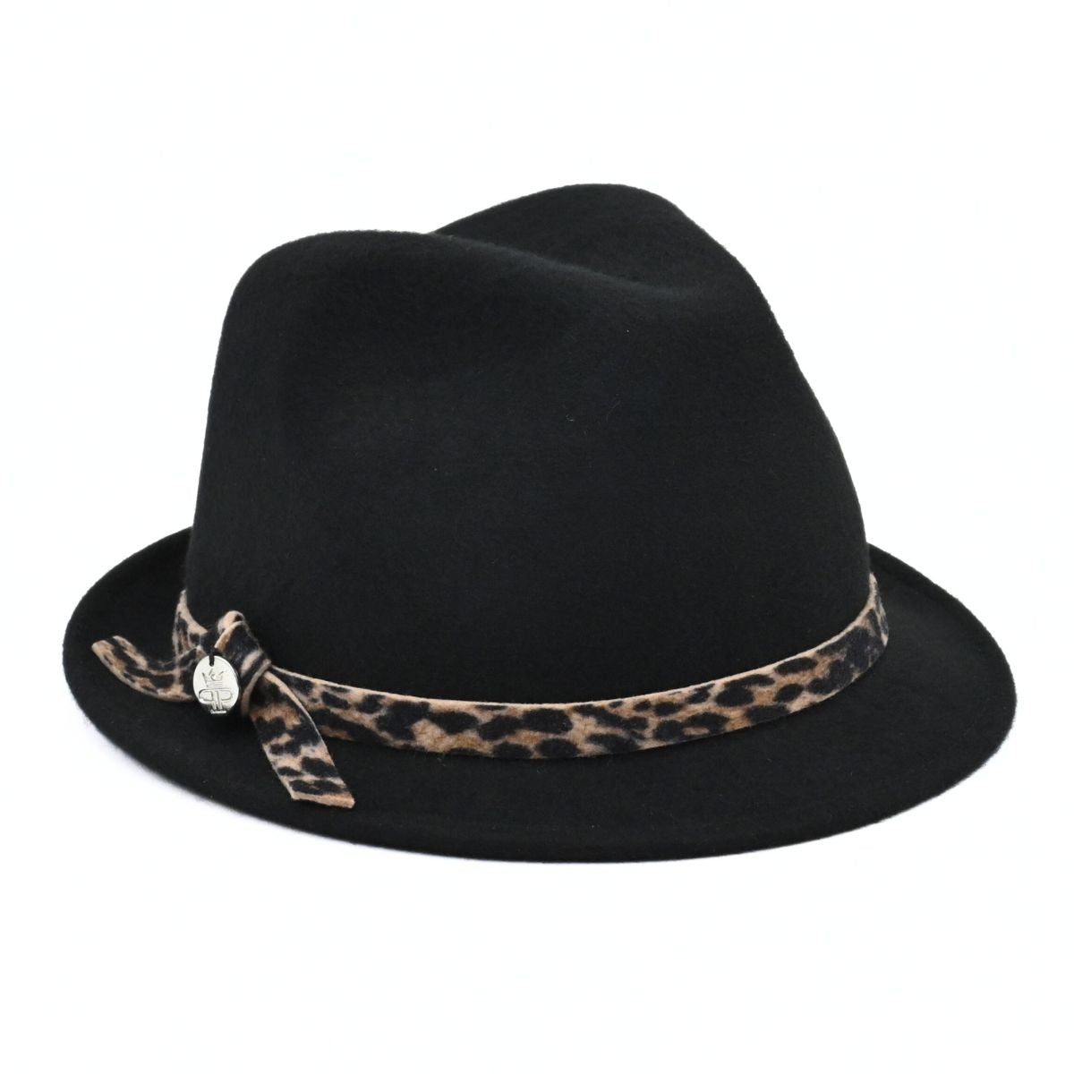Women's Alpine Hat black on white background