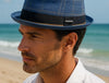 Fantasia Linen Pork Pie Hat