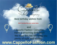 A Birthday Card-Card-Cappello Fashion Company-Cappello Fashion Company