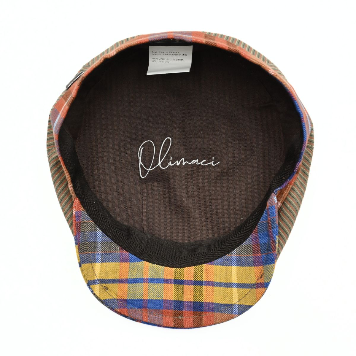 Mantova Striped Newsboy Hat – Italian Heritage Cap | Cappello