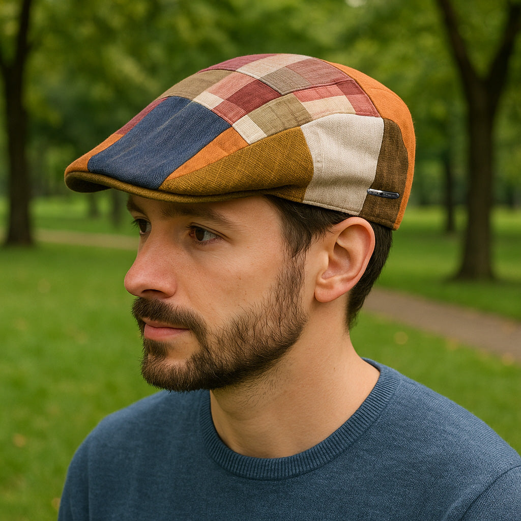Verona Patchwork Pattern Cap